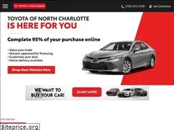 Sites similar to toyotaofnorthcharlotte.com