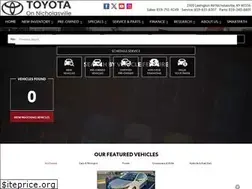 Sites similar to toyotaonnicholasville.com