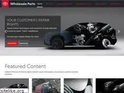 Sites similar to toyotapartsandservice.com