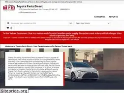 Sites similar to toyotapartsdirect.ca