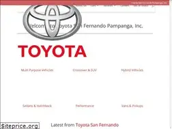 Sites similar to toyotasanfernando.com.ph