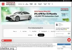 Sites similar to toyotasantamonica.com