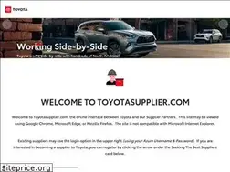 Sites similar to toyotasupplier.com