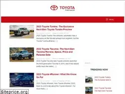 Sites similar to toyotasuvmodels.com