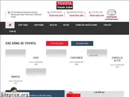 Sites similar to toyotathanhxuan.com.vn