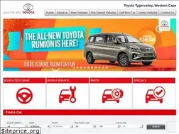 Sites similar to toyotatygervalley.co.za