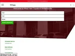 Sites similar to toyotawilliamsville.com