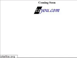 Sites similar to toyou.com