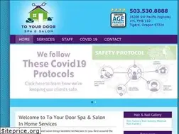 Sites similar to toyourdoorspaandsalon.com