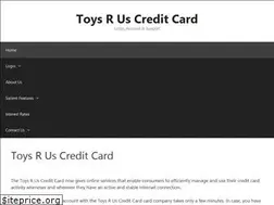 Sites similar to toysruscreditcard.net