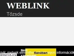 Sites similar to tozsde.weblink.hu