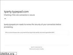Sites similar to tparty.typepad.com