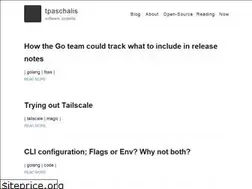 Sites similar to tpaschalis.github.io