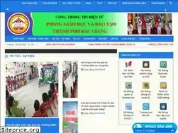 Sites similar to tpbacgiang.edu.vn