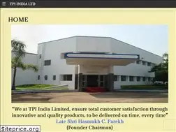 Sites similar to tpiindia.in