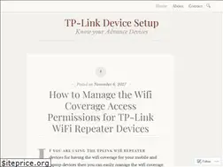Sites similar to tplinkdevices.wordpress.com