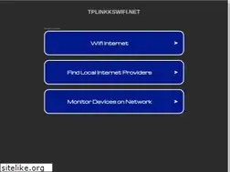 Sites similar to tplinkkswifi.net