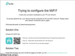 Sites similar to tplinkmifi.net