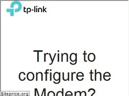Sites similar to tplinkmodem.net