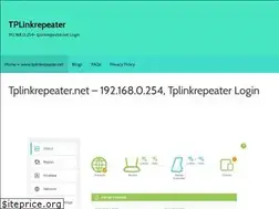 Sites similar to tplinksrepeater.net