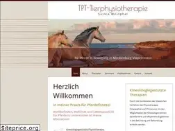 Sites similar to tpt-tierphysio.de