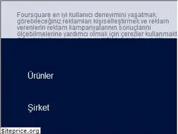 Sites similar to tr.foursquare.com