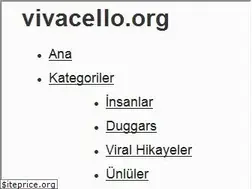 Sites similar to tr.vivacello.org