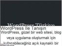 Sites similar to tr.wordpress.org