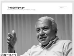 Sites similar to trabajodigno.pe