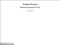 Sites similar to trabajoperuano.com