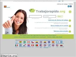 Sites similar to trabajorapido.org