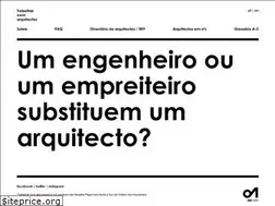 Sites similar to trabalharcomarquitectos.pt