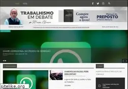 Sites similar to trabalhismoemdebate.com.br