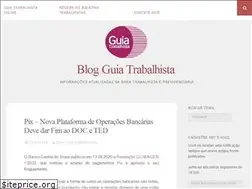 Sites similar to trabalhista.blog