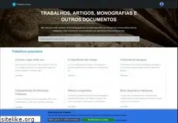 Sites similar to trabalhosfeitos.com