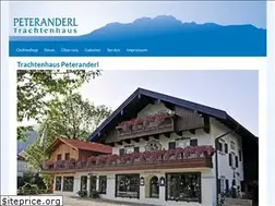 Sites similar to trachten-peteranderl.de