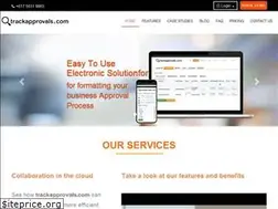 Sites similar to trackapprovals.com