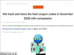 Sites similar to trackedcoupon.com