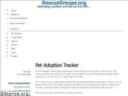 Sites similar to tracker.rescuegroups.org