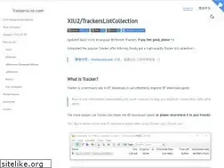 Sites similar to trackerslist.com