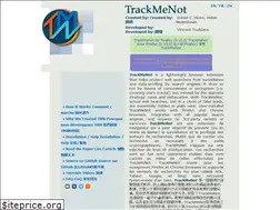 Sites similar to trackmenot.io