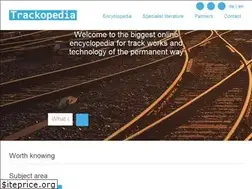 Sites similar to trackopedia.info