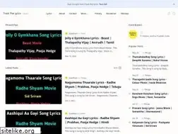 Sites similar to trackthelyrics.blogspot.com