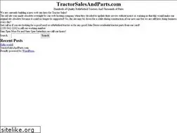Sites similar to tractorsalesandparts.com