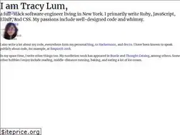 Sites similar to tracylum.com