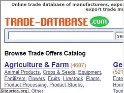 Sites similar to trade-database.com