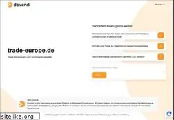 Sites similar to trade-europe.de