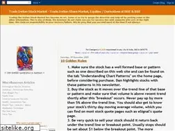 Sites similar to trade-indian-stock-market.blogspot.com