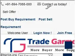 Sites similar to tradegarment.com