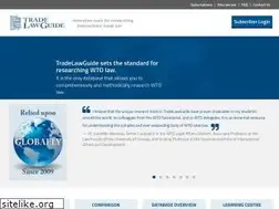 Sites similar to tradelawguide.com